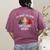 It's Never Too Early For Christmas Music Teacher Women's Comfort Colors T-Shirt Back Print Berry