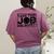 Take This Job And Shove It Teacher And Technician Work For Men Women Women's Comfort Colors T-Shirt Back Print Berry