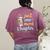 Just One More Chapter Book Reading Floral Teacher Book Lover Women's Comfort Colors T-Shirt Back Print Berry Just One More Chapter Book Reading Floral Teacher Book Lover Women's Comfort Colors T-Shirt Back Print Berry