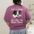 Just a Woman Who Loves Her Boston Terrier Cute Dog Mom Women's Comfort Colors T-Shirt Back Print Berry