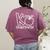 K Is For Kindergarten Kindergarten Teacher Men Women Girls Kids Women's Comfort Colors T-Shirt Back Print Berry