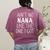 Kids Ain't No Nana Like The One I Got Women's Comfort Colors T-Shirt Back Print Berry