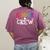 Kinder Crew Kindergarten Teacher 1st Day Of School Women's Comfort Colors T-Shirt Back Print Berry