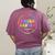 Kindergarten Crew Funy Back To School Teachers Kids Students Women's Comfort Colors T-Shirt Back Print Berry Kindergarten Crew Funy Back To School Teachers Kids Students Women's Comfort Colors T-Shirt Back Print Berry