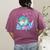 Kindergarten Teacher Dolphin Ocean Life Teaching Team Spirit Women's Comfort Colors T-Shirt Back Print Berry Kindergarten Teacher Dolphin Ocean Life Teaching Team Spirit Women's Comfort Colors T-Shirt Back Print Berry