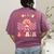 Kiss Your Brain Valentines Test Day Teacher Squad Kids Women's Comfort Colors T-Shirt Back Print Berry