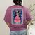 La Maestra Halloween Mexican Bingo Card Teacher Lottery Card Women's Comfort Colors T-Shirt Back Print Berry La Maestra Halloween Mexican Bingo Card Teacher Lottery Card Women's Comfort Colors T-Shirt Back Print Berry