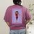 La Maestra Mexican Bingo Card Teacher Lottery Card Women's Comfort Colors T-Shirt Back Print Berry La Maestra Mexican Bingo Card Teacher Lottery Card Women's Comfort Colors T-Shirt Back Print Berry