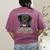 Labrador Retriever Lab Professional Human Trainer Women's Comfort Colors T-Shirt Back Print Berry