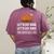 Let's Eat Kids Grammar For Thanksgiving Teacher Women's Comfort Colors T-Shirt Back Print Berry