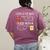 Letter Of The Week Ff Sight Word Teacher Squad Women's Comfort Colors T-Shirt Back Print Berry