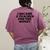 Lie Teacher Saying Humor School Class Women's Women's Comfort Colors T-Shirt Back Print Berry Lie Teacher Saying Humor School Class Women's Women's Comfort Colors T-Shirt Back Print Berry