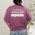 Life Happens Visuals Help Special Education Teacher Aide Women's Comfort Colors T-Shirt Back Print Berry