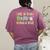Life Is Hard Visuals Help Special Education SPED Teacher Women's Comfort Colors T-Shirt Back Print Berry