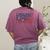 Literacy Justice For All Teacher Women's Comfort Colors T-Shirt Back Print Berry