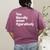You Literally Mean Figuratively English Teacher Women's Comfort Colors T-Shirt Back Print Berry You Literally Mean Figuratively English Teacher Women's Comfort Colors T-Shirt Back Print Berry