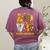 LOVE 3rd Grade Pumpkin Teacher Student Halloween Costume Women's Comfort Colors T-Shirt Back Print Berry LOVE 3rd Grade Pumpkin Teacher Student Halloween Costume Women's Comfort Colors T-Shirt Back Print Berry