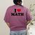 I Love Math Teacher Women's Comfort Colors T-Shirt Back Print Berry I Love Math Teacher Women's Comfort Colors T-Shirt Back Print Berry