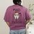 Mad Scientist Shirt Kids Boys Youth Science Teacher Women's Comfort Colors T-Shirt Back Print Berry