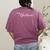 Madame French Teachers T-Shirt Women's Comfort Colors T-Shirt Back Print Berry