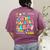 In My Maestra Era Spanish Bilingual Teacher Back To School Women's Comfort Colors T-Shirt Back Print Berry