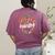 Maestra Pencil Spanish Teacher Bilingual 100 Days Of School Women's Comfort Colors T-Shirt Back Print Berry