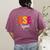 Matching ESE Squad First Last Day Team Teacher Student Tribe Women's Comfort Colors T-Shirt Back Print Berry