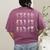 Math Equation Figures Algebra Dance Nerdy Teacher Joke For Men Women Girls Kids Women's Comfort Colors T-Shirt Back Print Berry