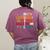 Math Language History Reading Science Music Teacher Women's Comfort Colors T-Shirt Back Print Berry