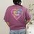 Do The Math Multiply Love Add Hope Math Teacher Tie Dye Women's Comfort Colors T-Shirt Back Print Berry