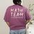 Math Team I'Ll Be There For You Math Teacher Math Squad Women's Comfort Colors T-Shirt Back Print Berry