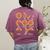 Maths Day Costume Idea Kids Teachers Pizza Slice Fraction Women's Comfort Colors T-Shirt Back Print Berry