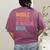 Middle School Teacher Middle School Is Bussin Bruh Women's Comfort Colors T-Shirt Back Print Berry