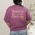 Motivational Progress Over Perfection Back To School Teacher Women's Comfort Colors T-Shirt Back Print Berry