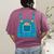 Mouse Halloween Costume Book Cookie Teacher Student Women's Comfort Colors T-Shirt Back Print Berry