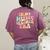 In My Music Teacher Era Retro Back To School Musician Band Men Women Women's Comfort Colors T-Shirt Back Print Berry In My Music Teacher Era Retro Back To School Musician Band Men Women Women's Comfort Colors T-Shirt Back Print Berry