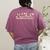 Music Teacher Life Musician Quote Music Education Matters Women's Comfort Colors T-Shirt Back Print Berry