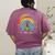 Musical Teacher Teaching Music Is My Jam Rainbow Tie Dye Women's Comfort Colors T-Shirt Back Print Berry Musical Teacher Teaching Music Is My Jam Rainbow Tie Dye Women's Comfort Colors T-Shirt Back Print Berry