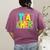 Neon Retro Teacher Cute Teacher Team New Teacher Back To Sch Women's Comfort Colors T-Shirt Back Print Berry Neon Retro Teacher Cute Teacher Team New Teacher Back To Sch Women's Comfort Colors T-Shirt Back Print Berry