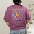 Neurodiversity Is Out Of This World Space Autism Teacher Women's Comfort Colors T-Shirt Back Print Berry