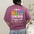 On The Nice List Christmas Math Teacher Women Men Women's Comfort Colors T-Shirt Back Print Berry On The Nice List Christmas Math Teacher Women Men Women's Comfort Colors T-Shirt Back Print Berry