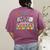 Nothing Beats 2nd Second Grade Back To School Teacher Kids Women's Comfort Colors T-Shirt Back Print Berry