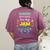 Nursery Rhymes Are My Jam 80s Retro Teachers & Students Kids Women's Comfort Colors T-Shirt Back Print Berry