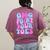 OMG Point Your Toes Dancing Teacher Tap Dancer Dance For Men Women Kids Women's Comfort Colors T-Shirt Back Print Berry