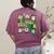 One Lucky Teacher St Patrick's Day Irish Teacher Lucky Era Women's Comfort Colors T-Shirt Back Print Berry One Lucky Teacher St Patrick's Day Irish Teacher Lucky Era Women's Comfort Colors T-Shirt Back Print Berry
