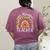 One Thankful Teacher Thanksgiving Rainbow Leopard Fall Women's Comfort Colors T-Shirt Back Print Berry One Thankful Teacher Thanksgiving Rainbow Leopard Fall Women's Comfort Colors T-Shirt Back Print Berry