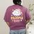 Pajama Day School Spirit Week Fun Cloud Teacher Women's Comfort Colors T-Shirt Back Print Berry Pajama Day School Spirit Week Fun Cloud Teacher Women's Comfort Colors T-Shirt Back Print Berry