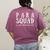 Para Squad I'Ll Be There For You Back To School IEP Teacher Women's Comfort Colors T-Shirt Back Print Berry
