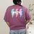 Para Squad Paraprofessional Teacher Lightning Bolt Women's Comfort Colors T-Shirt Back Print Berry Para Squad Paraprofessional Teacher Lightning Bolt Women's Comfort Colors T-Shirt Back Print Berry