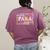 Paraprofessional Back To School Paraeducator Para Teacher Women's Comfort Colors T-Shirt Back Print Berry